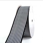Striped ribbon 4 cm